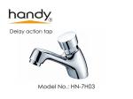 Delay Action Faucet Single Hole Installation Public Wash Basin
