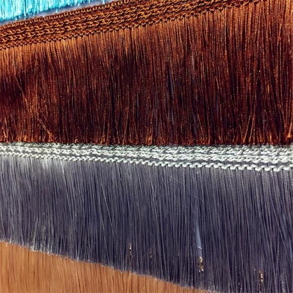 Buy cheap Fluorescent color high quality OEM decorative gimp fringe for curtain decoration from wholesalers