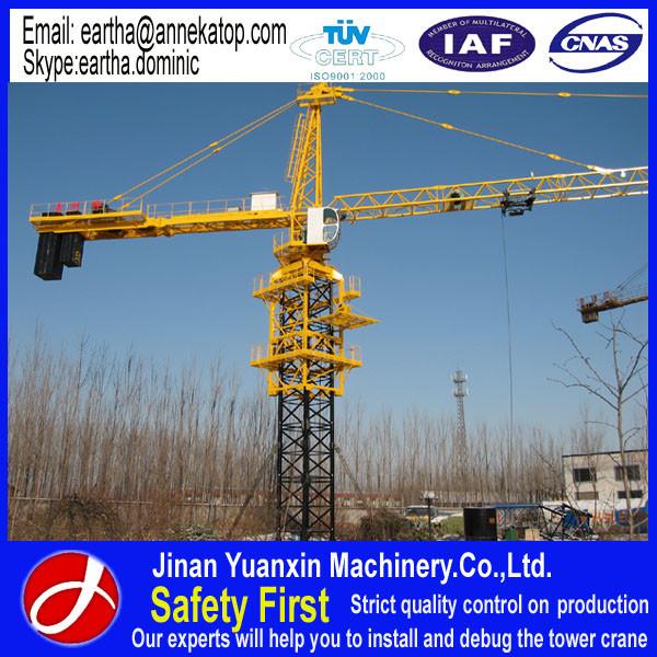Buy cheap 70m height building project tower crane for construction from wholesalers