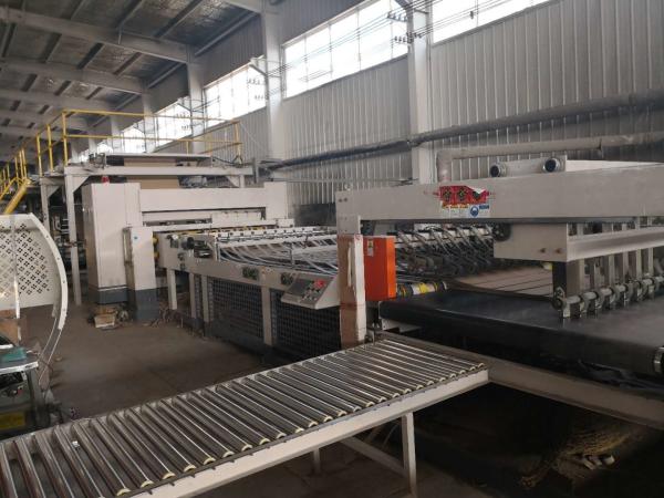 Buy cheap 7ply Used Corrugated Box Making Machine , 2200mm Second Hand Corrugation Machine from wholesalers