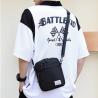 Buy cheap Cross Border Diagonal Bag Men And Women Exquisite Fabric LOGO High Grade Leather from wholesalers