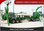 Steel 3 Axles 14.1*2.5*4m Shipping Container Side Loader