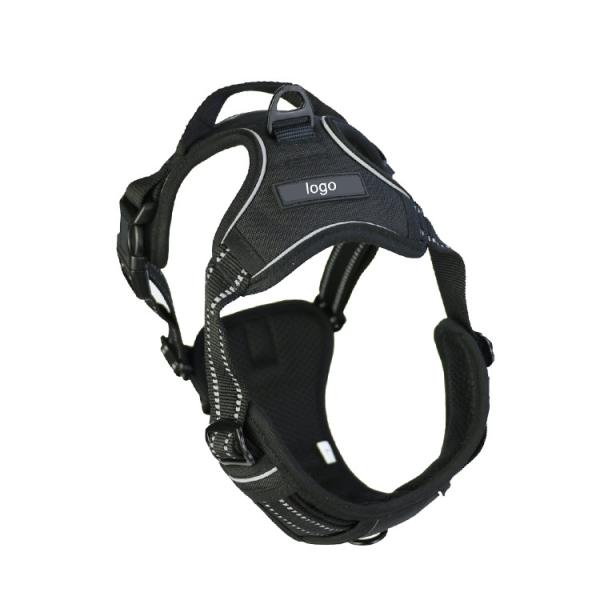 Reflective Strips Lightweight Small Dog Harness / Security Trail Running Dog