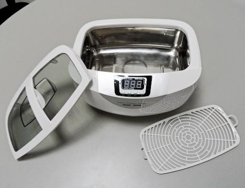 Quality Heater Recycle Timer Household Ultrasonic Cleaner 42kHz Glasses 2.5L for sale
