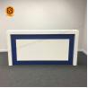 Buy cheap Unique Design Beauty Salon Front Desk LED Light Solid Surface Reception Counter from wholesalers