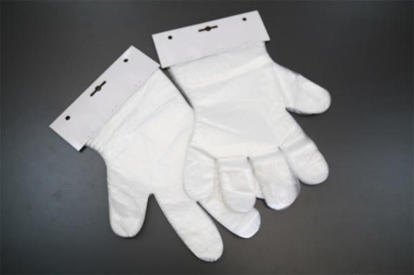 Buy cheap Biodegradable Disposable Polythene Gloves , Disposable Food Prep Gloves from wholesalers