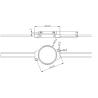 Buy cheap 0.96W 15V LED Pixel Light 4cm Single Color For Building Decoration from wholesalers