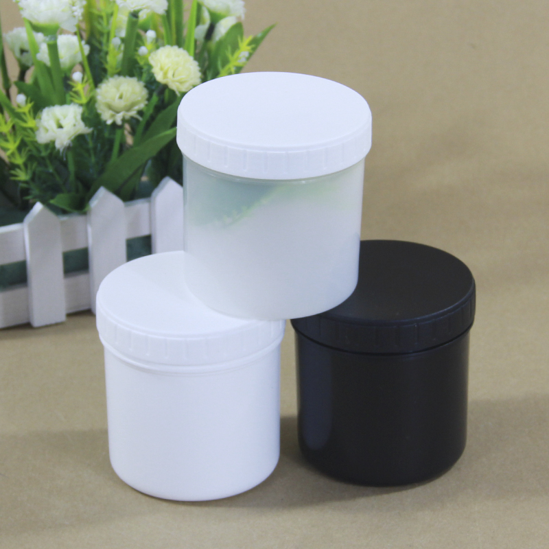 500ml Chemical Powder Plastic Jar Screw and Inner Lid Food Grade 100% Virgin Material