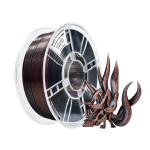 High Toughness 3D Printing Filament 1.75mm Silk Tir-color Black Red Copper PLA+