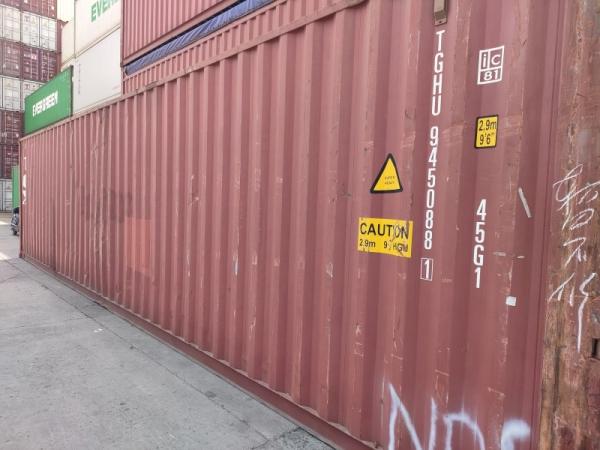 Buy cheap 40HC Corten Steel Used Shipping Containers For Marine from wholesalers