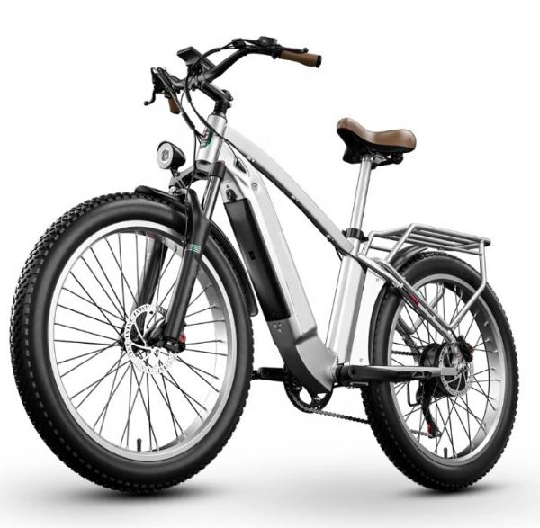 Buy cheap 15Ah Hidden Battery Fat Tire Mountain E Bike 48V 500W Motor 26 Inch Electric Bike from wholesalers
