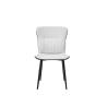 Buy cheap Fashionable Metal Dining Chairs With Upholstered Seats from wholesalers