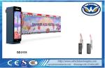 High End Advertising Car Park Barrier Gate DC24V Brushless Motor for Commercial