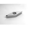 Buy cheap VBGT160404 Diamond Cutting Inserts PCD Inserts For Aluminum from wholesalers