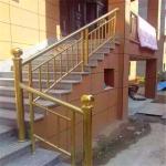 interior decorative color stainless steel tube for railings with gold color
