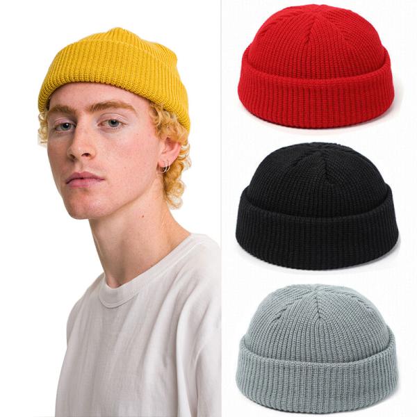 Buy cheap 100% Acrylic Winter Beanies And Caps Warm Men Cable Knit Hat from wholesalers