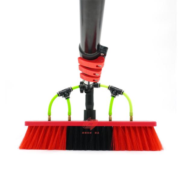 Buy cheap Water Fed Pole Solar Panel Cleaning Brush Telescopic For Window Cleaning from wholesalers