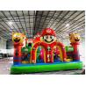 Buy cheap Kids Inflatable Bounce House Funny Castle With Silde PVC Tarpaulin from wholesalers