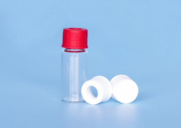 Buy cheap Clear Tranpatant Autosampler 5 Dram ND24 Glass Sample Vials from wholesalers