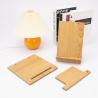 Buy cheap Natural Bamboo Wooden Splicing Detachable Cell Phone Stand Desktop Portable Holder from wholesalers