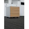 Buy cheap Modern 5MM Side Office Mobile Pedestal File Cabinet Storage from wholesalers