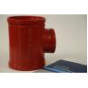 Buy cheap High Temperature Resistance Grooved Reducing Tee With Grooved End Connection from wholesalers