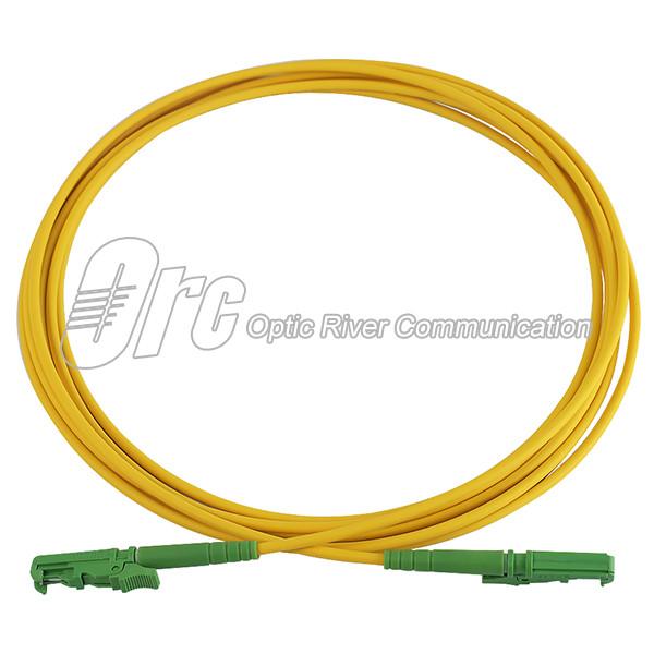 Buy cheap APC Polishing 2.0mm OFNR E2000 APC Fiber Patch Cord from wholesalers