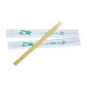 Buy cheap sushi chopsticks disposable nature bamboo chopstick with custom logo from wholesalers
