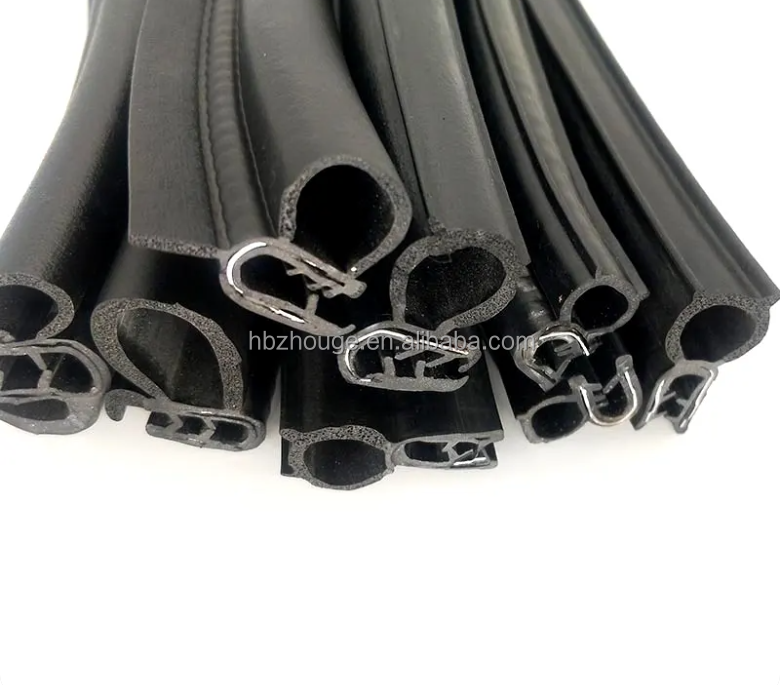 EPDM Foam Rubber Tape For Top Bubble And Side Bubble Sealing Strip