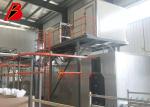 Car Hood Paint Production Line Auto Painting Equipments Hanging Transport Lines