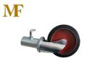 Buy cheap Rubber Tyre Tube Castor Cuplok Scaffold System 200mm Diameter 8inch from wholesalers
