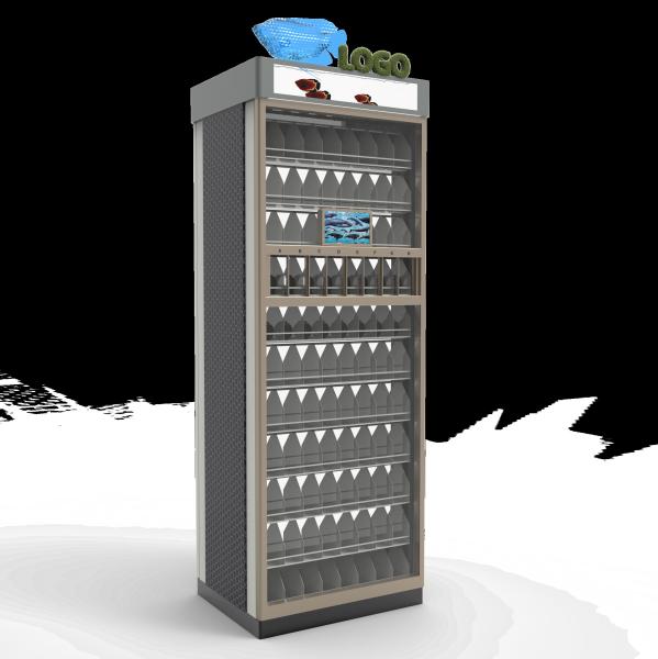 Buy cheap Semi-Outdoor Automated Aquarium Fish Vending Machine 80 SKU from wholesalers