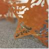 Buy cheap Handmade Star Shaped Corten Steel Garden Ornaments Personalized from wholesalers