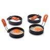 Buy cheap Anti Scald Stainless Steel Houseware 2.95Inch Fried Egg Ring Mold 4 Packs With Oil Brush from wholesalers