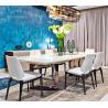 Buy cheap Stainless Steel Foot Modern Marble Table Top Table Dining Room Furniture from wholesalers