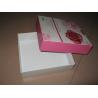 Buy cheap Gloss Art Paper Rose Gift Box Packaging CMYK Printing OEM Design from wholesalers