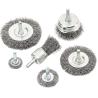 Buy cheap 3 Inch Wire Wheel Brush Set 6pcs For Drill 4500rpm Coarse Type from wholesalers