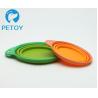 Buy cheap Commercial Foldable Plastic Pet Bowls / Collapsible Dog Bowl Silicone from wholesalers