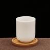 Buy cheap 6 Pack 9cm Bamboo Coasters Round Shape Laser Logo Bar Home Cup Coasters from wholesalers
