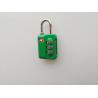 Buy cheap Green TSA Combination Padlock TSA 21009 64.9g With Logo Printed BSCI Certified from wholesalers