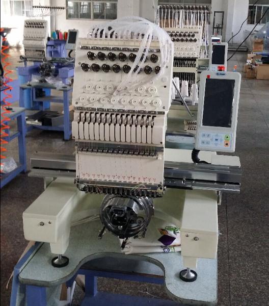 Buy cheap Industrial Single Head Embroidery Machines With Wireless Net workable from wholesalers