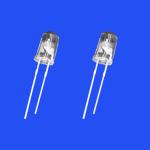 Flashing LED 5mm 0.5Hz 1/2 Duty Cycle Yellow Color 595nm 1500mcd Clear Lens Dip