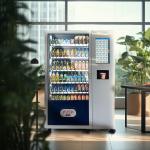 Touch Screen Hot Water Milk Tea Cup Noodle Vending Machine 540 Capacity