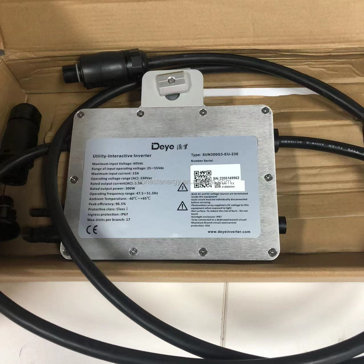 Deye Micro Inverter Sun2000G3-Eu-230 800W 1000W 1400W Pv Grid Tie Micro Inverters