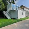 Buy cheap Prefabricated Luxury Folding Container House With Bedroom / Bathroom from wholesalers