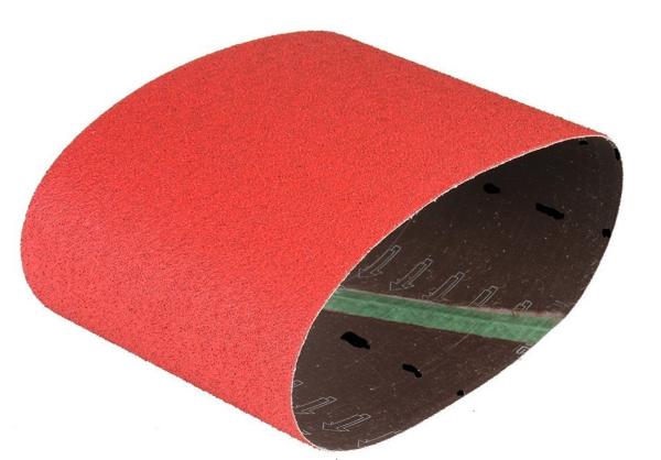 Buy cheap Ceramic Alumina Y-Wt Sanding Belts Cool Grinding Metal Polyester Cloth Red Purple from wholesalers