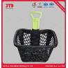 Buy cheap 45L HDPP Plastic Trolley Basket 35kgs Loading Unfolding from wholesalers