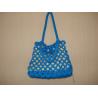 Buy cheap Bag Crochet Blue women fashion bag tote purse handbag from wholesalers