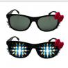 Buy cheap Firework Plastic Diffraction Glasses , Hello Kitty Rainbow Glasses from wholesalers