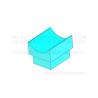 Buy cheap Original Silicone Rubber Bumpers Semi Transparent L19.2 x W16.15 x H14 mm from wholesalers